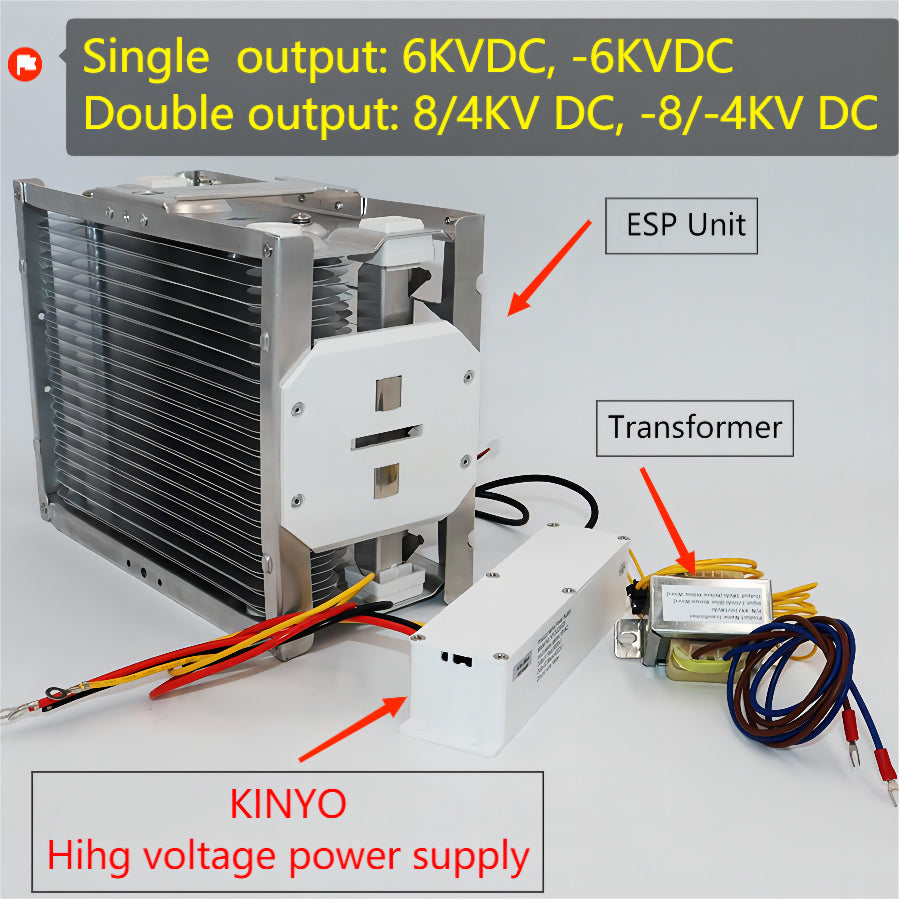 ESP Purifier System KY5S184 with Hight Voltage Power Supply