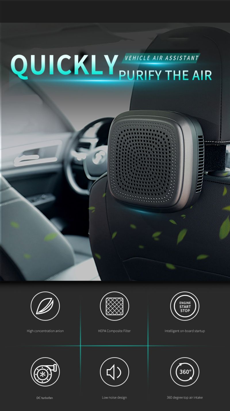 Portable Car Air Purifier