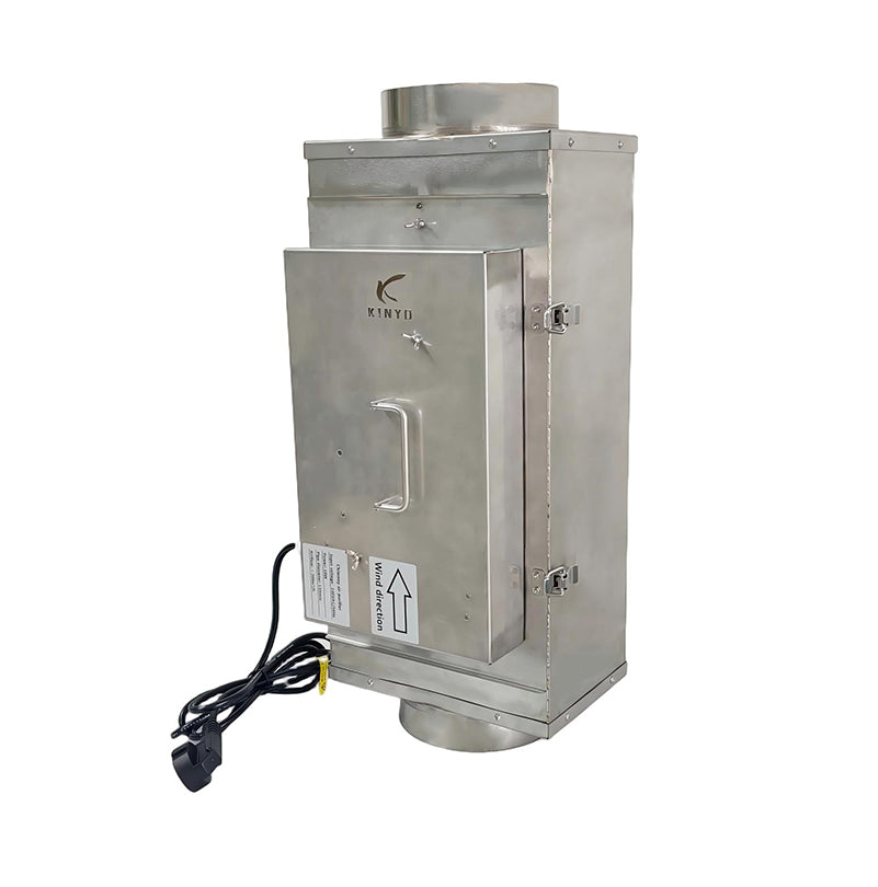 Fireplace Stove ESP Filter Reusable Chimney Air Purifier