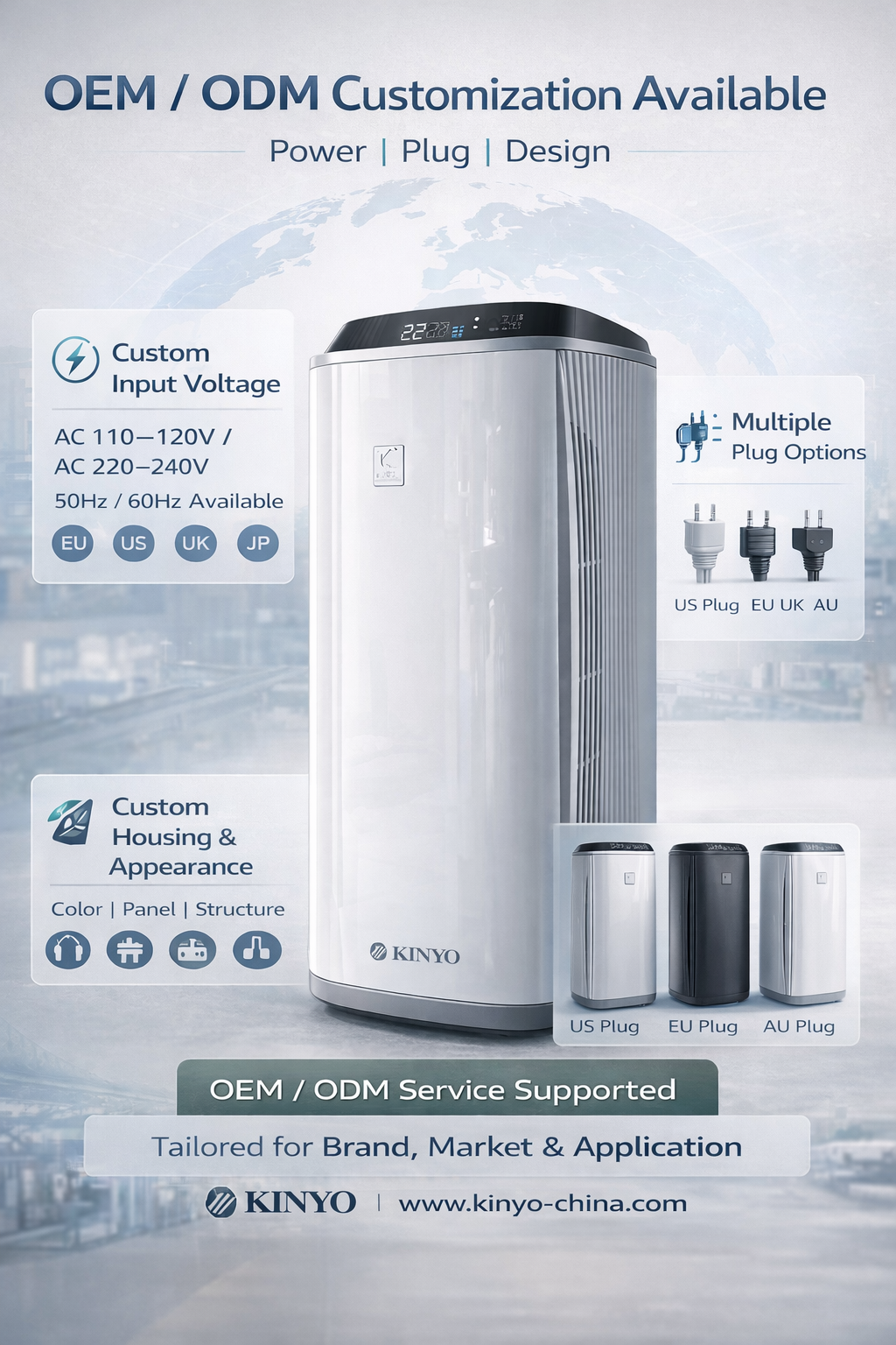 Newest Household Air purifier with Reusable & Washable Filter