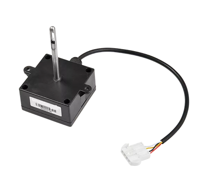 Thermal Anemometer Airflow Sensor KY0012B for HVAC Ventilation Ducts, 12V DC In-Duct Wind Speed Transmitter Probe with Terminal Wire Harness, Air Velocity Meter for VAV AHU BMS Automation