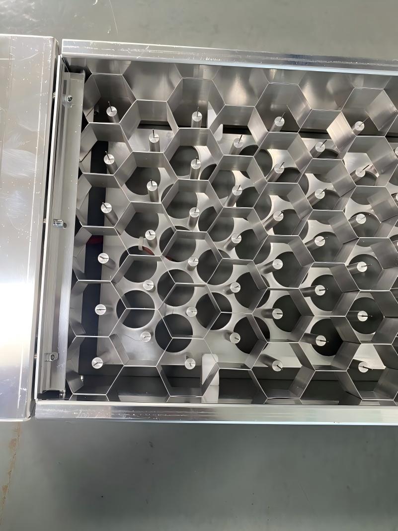 modular washable electrostatic filter, reusable metal filter cell, ultra-low air resistance, zero consumable replacement costs