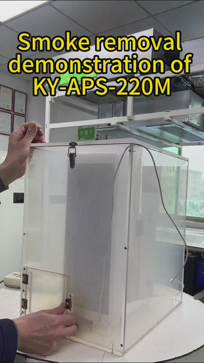 Desktop Portable ESP Air Purifier Washable Filters