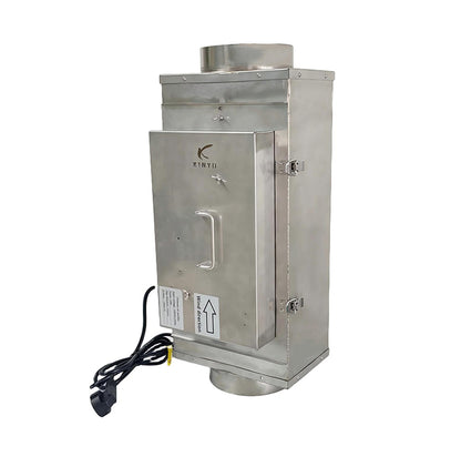 Fireplace Stove ESP Filter Reusable Chimney Air Purifier